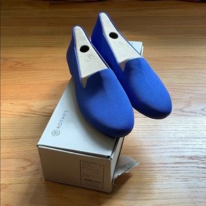 Size 10 Rothys Loafers Cornflower Blue- New In Box